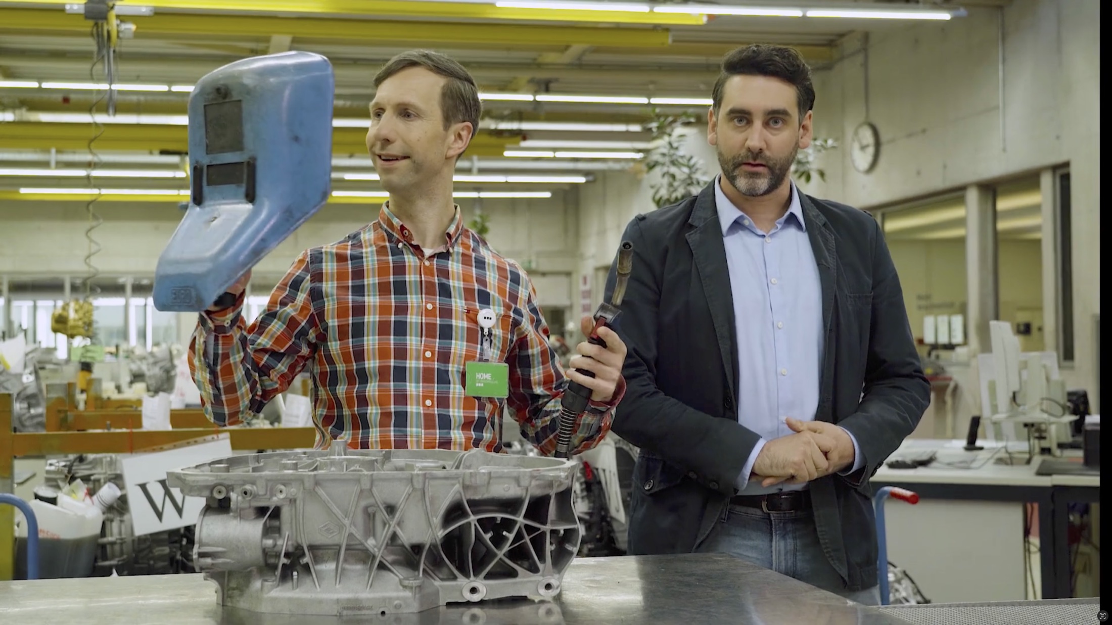 Humorvolle Szene aus einem Safety-Film von MAGNA
